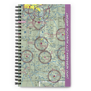 Nebraska City Municipal Airport (AFK) VFR Sectional Notebook
