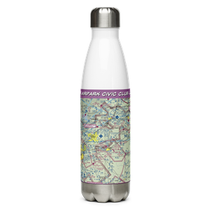 Huber Airpark Civic Club Llc Airport (E70) VFR Sectional Water Bottle