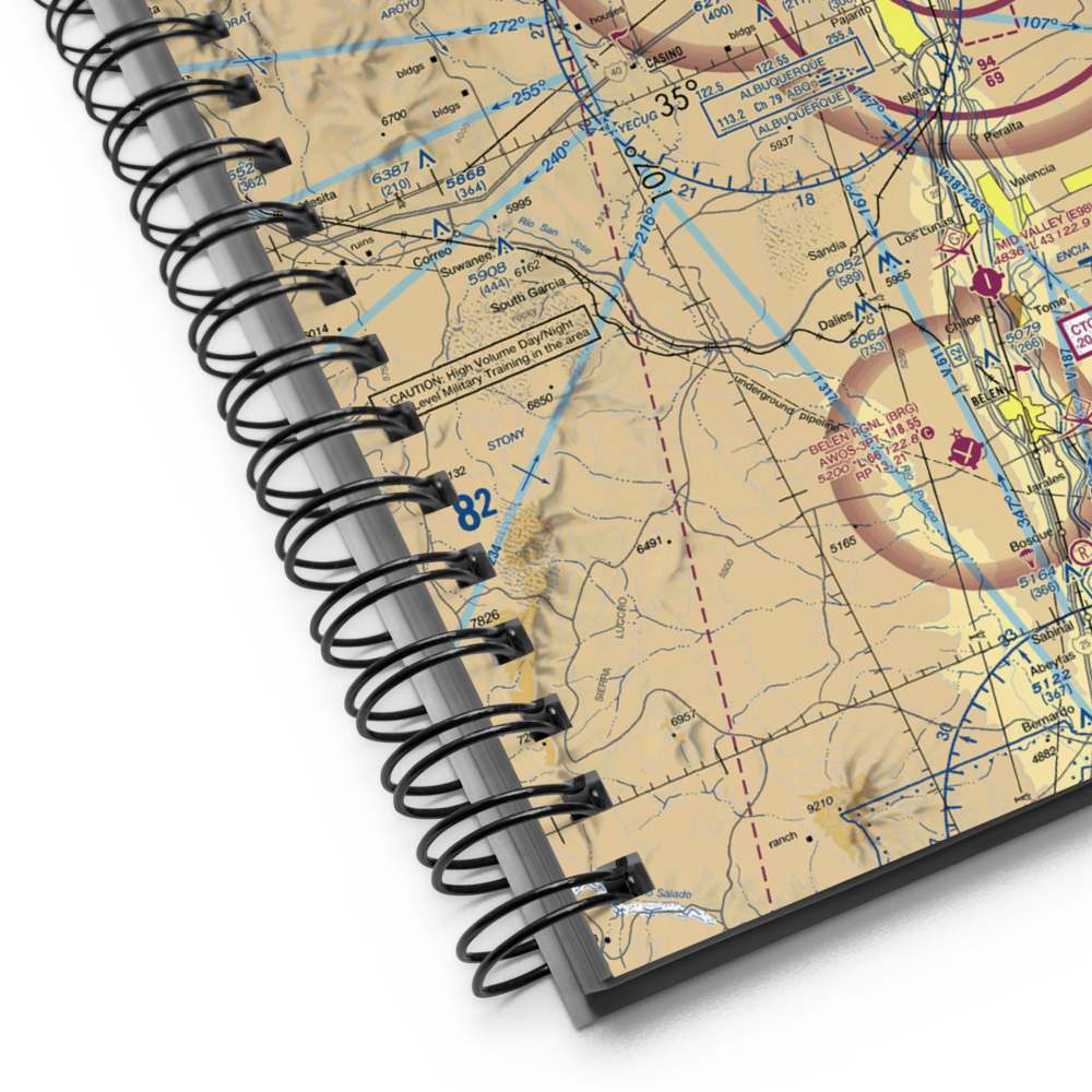 Double Eagle II Airport (AEG) VFR Sectional Notebook 