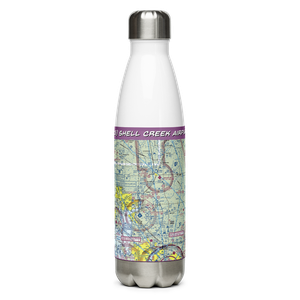 Shell Creek Airpark (F13) VFR Sectional Water Bottle