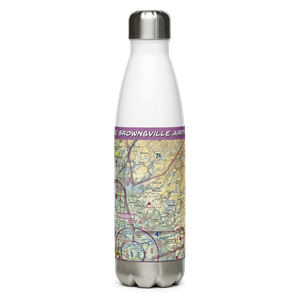 Brownsville Airport (F25) VFR Sectional Water Bottle