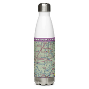 Kingfisher Airport (F92) VFR Sectional Water Bottle