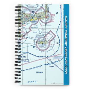 Nantucket Memorial Airport (ACK) VFR Sectional Notebook