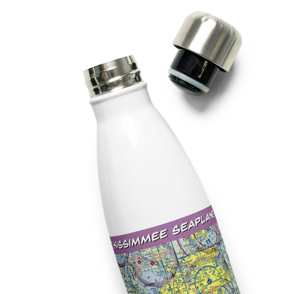 Kissimmee Seaplane Base (FA17) VFR Sectional Water Bottle 
