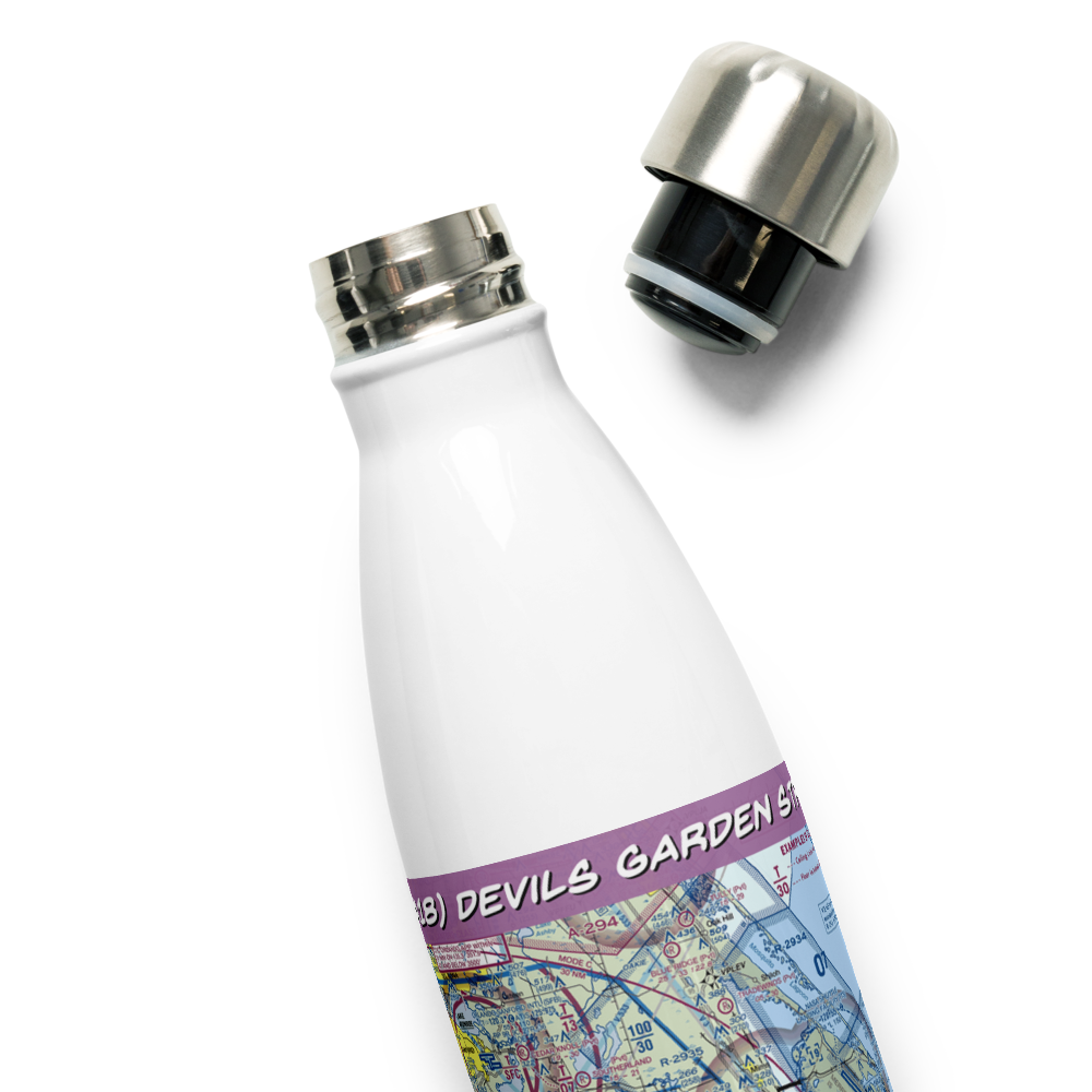 Devils Garden Strip (FA18) VFR Sectional Water Bottle 