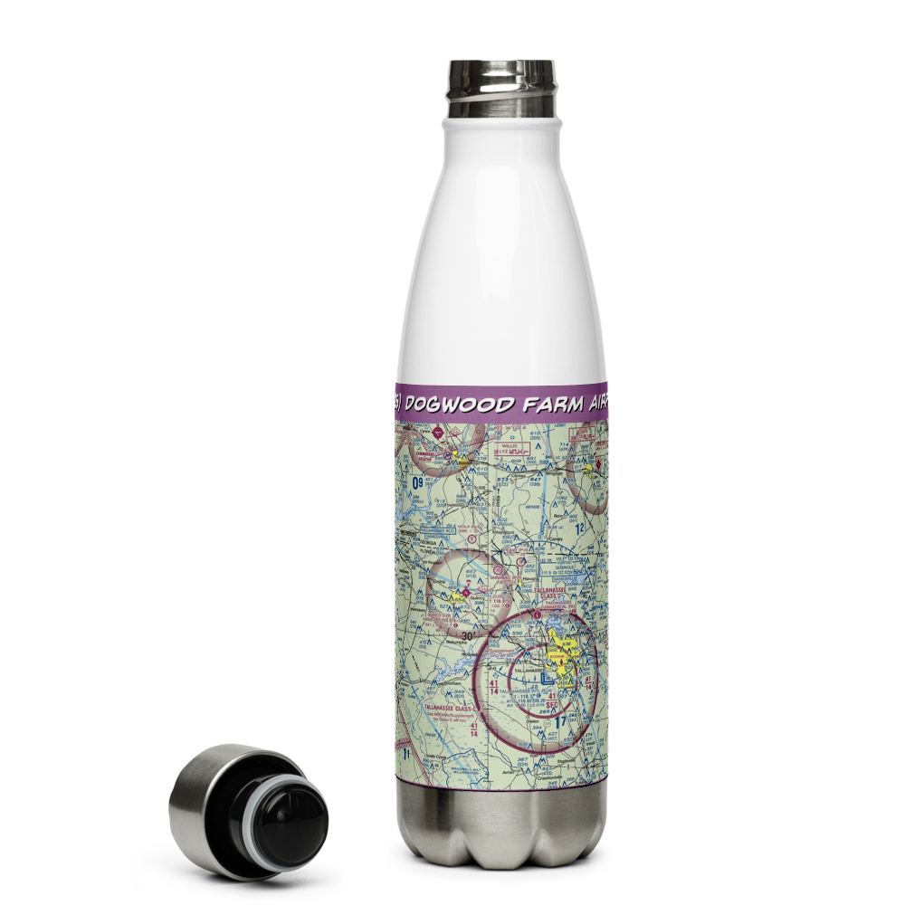 Dogwood Farm Airport (FA26) VFR Sectional Water Bottle 