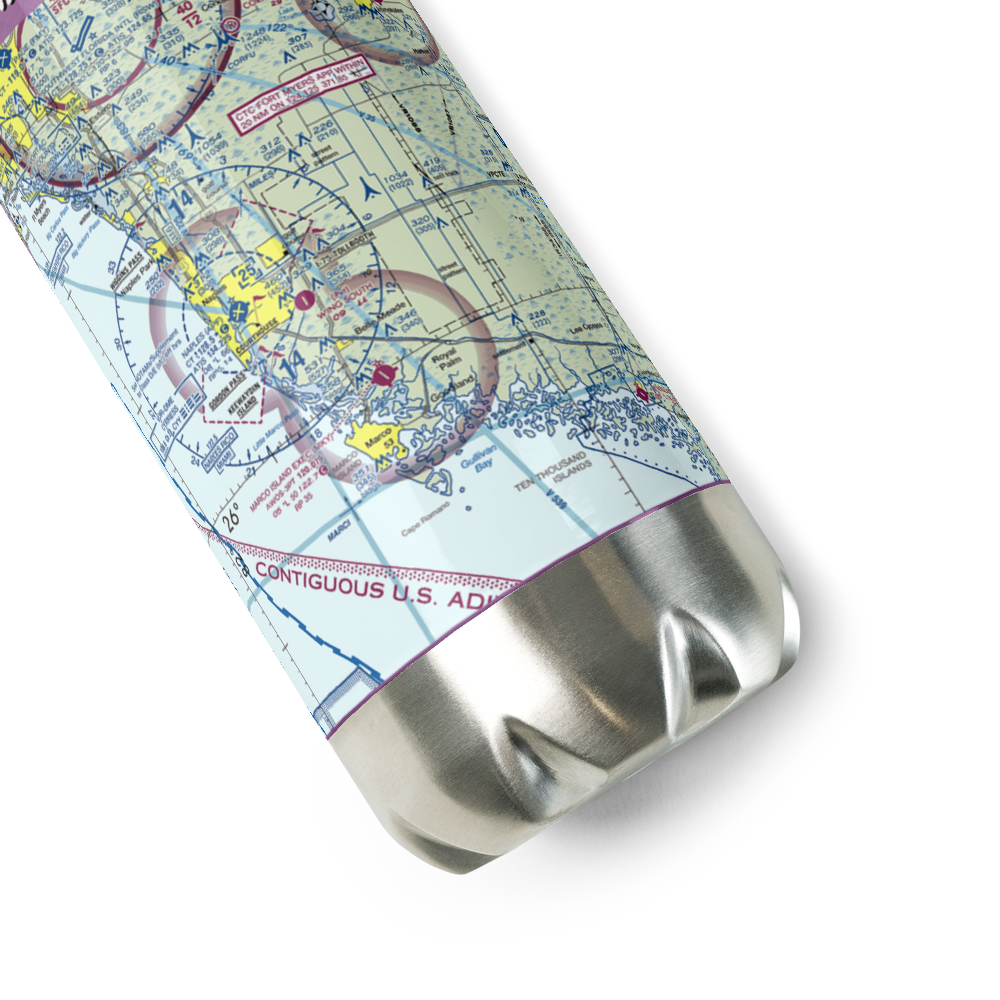Wing South Airpark (FA37) VFR Sectional Water Bottle 