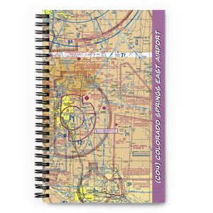 Colorado Springs East Airport (CO4) VFR Sectional Notebook