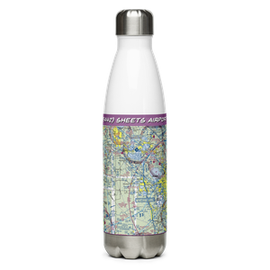 Sheets Airport (FA42) VFR Sectional Water Bottle