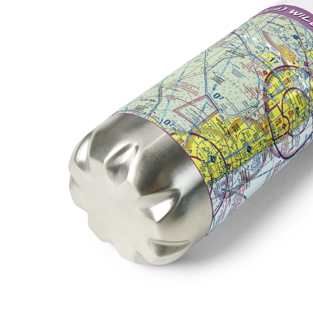 Willis Gliderport (FA44) VFR Sectional Water Bottle 
