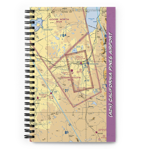 California Pines Airport (A24) VFR Sectional Notebook
