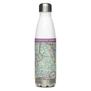 Montgomery Ranch Airport (FA64) VFR Sectional Water Bottle