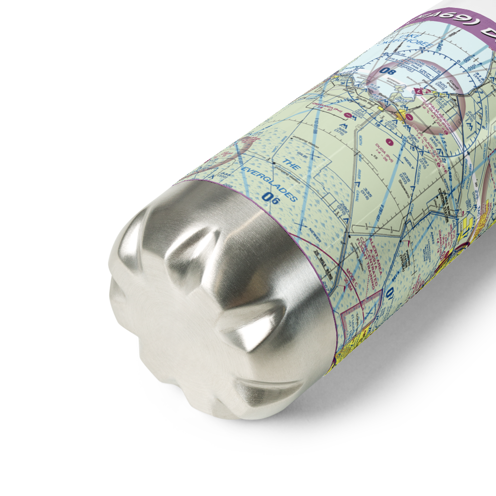 Duda Airstrip (FA69) VFR Sectional Water Bottle 