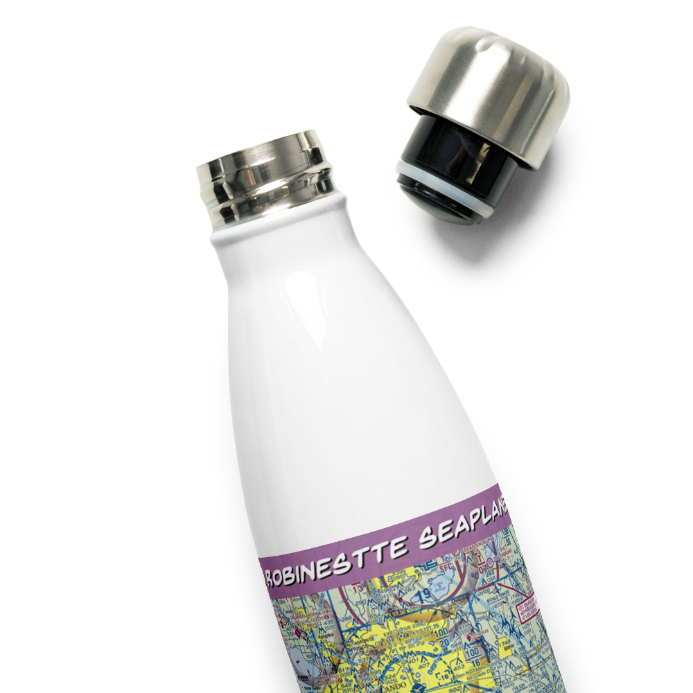 Robinestte Seaplane Base (FA78) VFR Sectional Water Bottle 