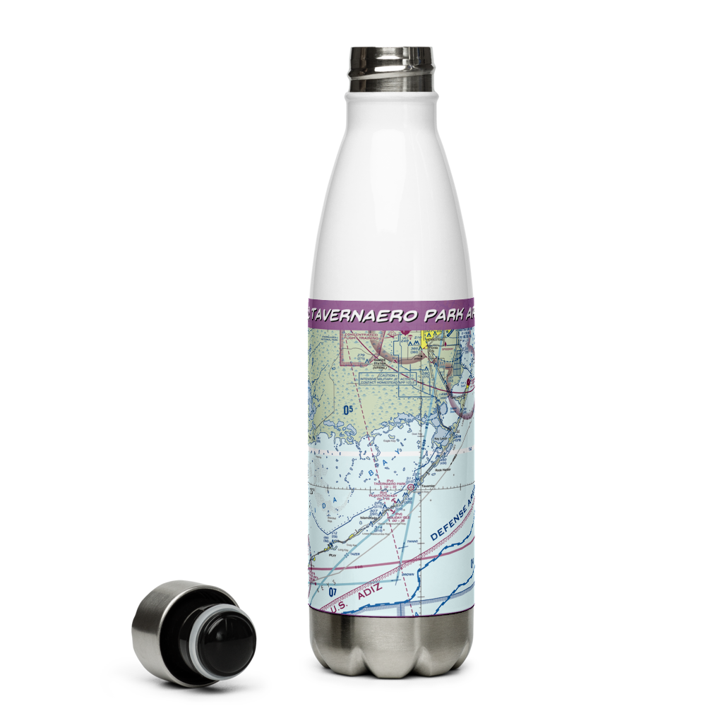 Tavernaero Park Airport (FA81) VFR Sectional Water Bottle 