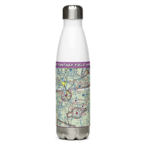 Fantasy Field Airstrip (FA99) VFR Sectional Water Bottle