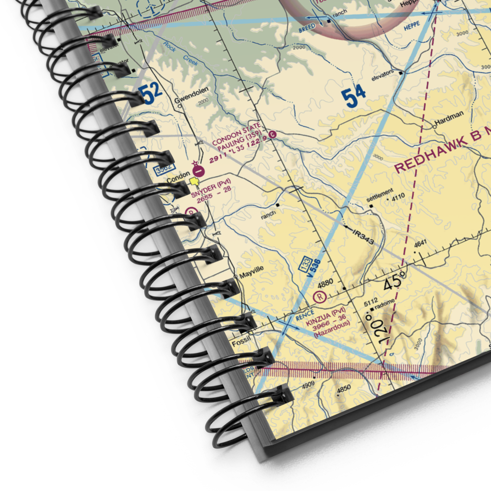 Lexington Airport (9S9) VFR Sectional Notebook 