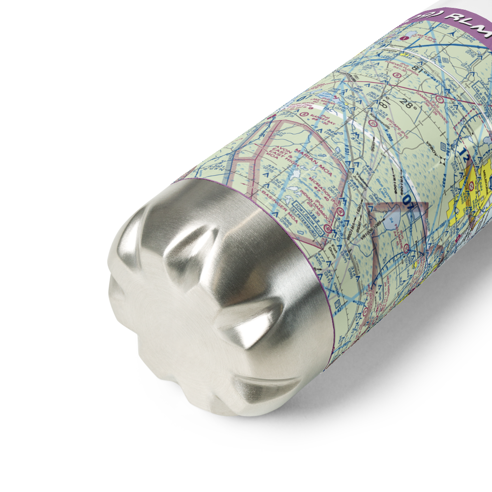Rlm Farms Airport (FD09) VFR Sectional Water Bottle 