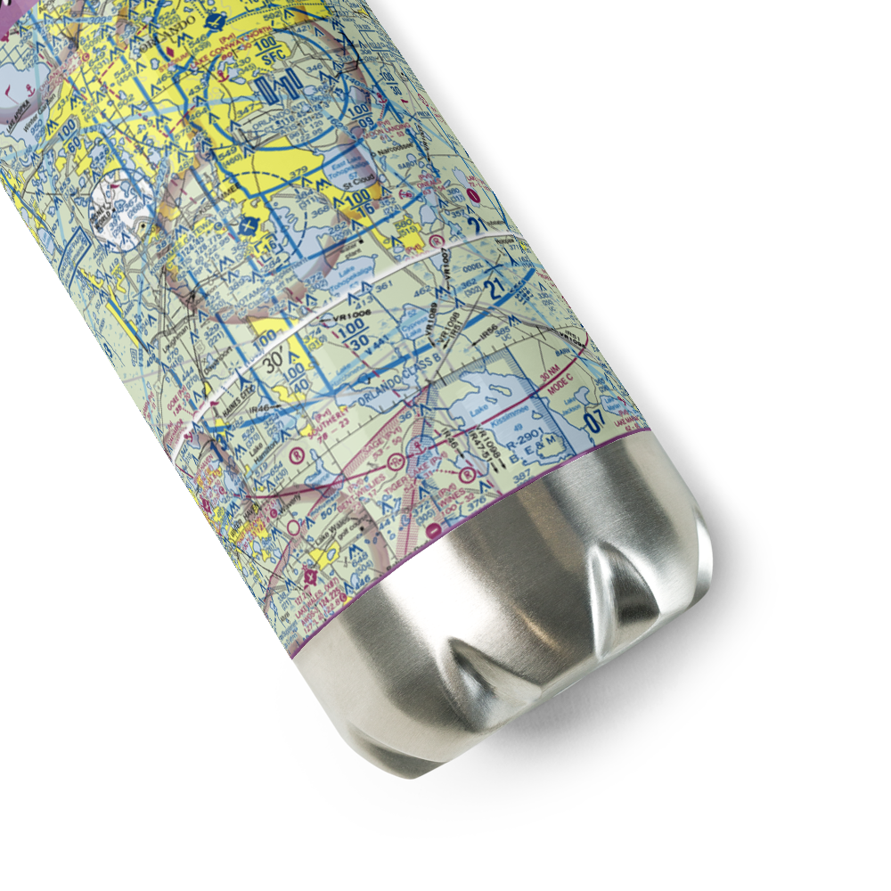 Toho Seaplane Base (FD12) VFR Sectional Water Bottle 