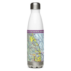 Tailwinds Airport (FD15) VFR Sectional Water Bottle