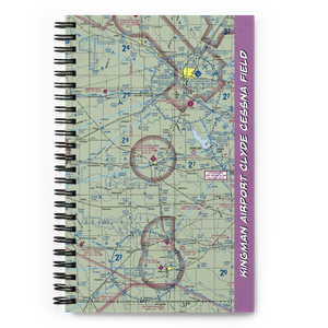 Kingman Airport Clyde Cessna Field (9K8) VFR Sectional Notebook