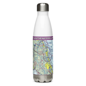 Southeastern Airport (FD30) VFR Sectional Water Bottle