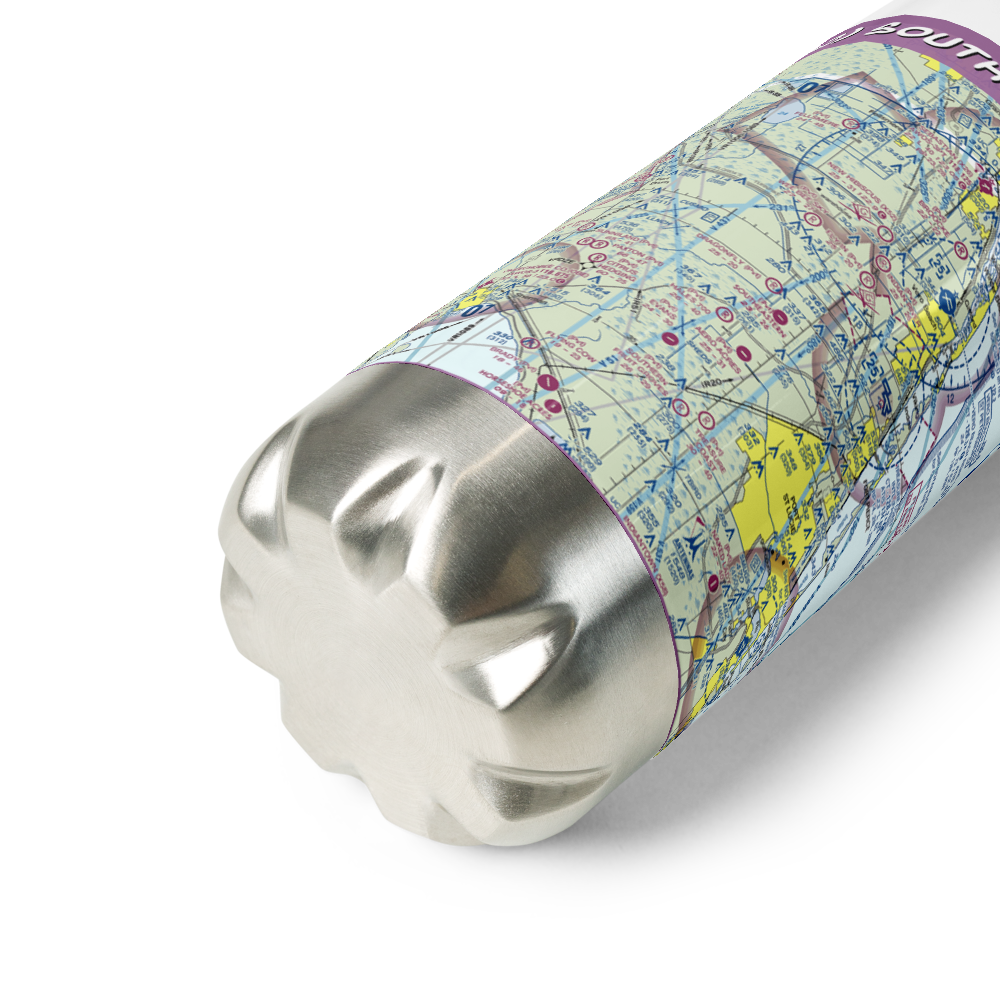 Southeastern Airport (FD30) VFR Sectional Water Bottle 