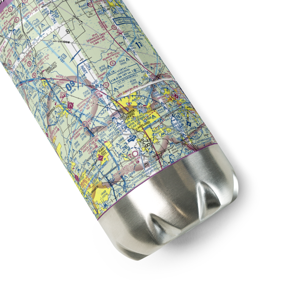 Green Swamp Aerodrome (FD33) VFR Sectional Water Bottle 