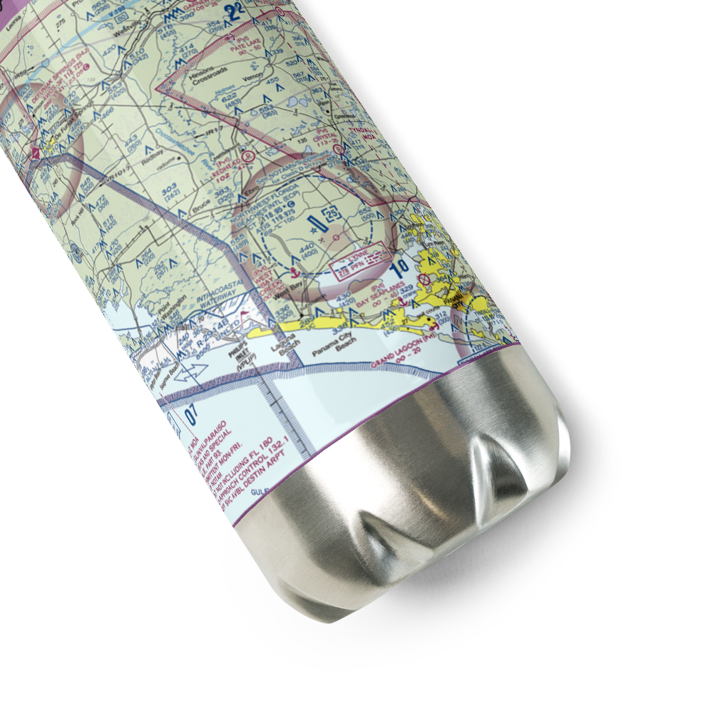 Redhead Airport (FD35) VFR Sectional Water Bottle 