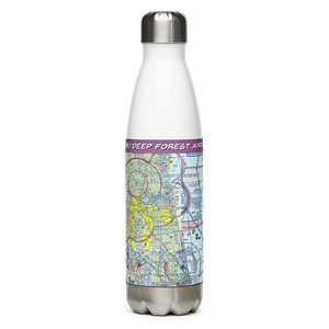 Deep Forest Airport (FD48) VFR Sectional Water Bottle