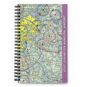 Covington Municipal Airport (CVC) VFR Sectional Notebook
