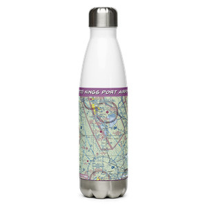 Kings Port Airport (FD72) VFR Sectional Water Bottle