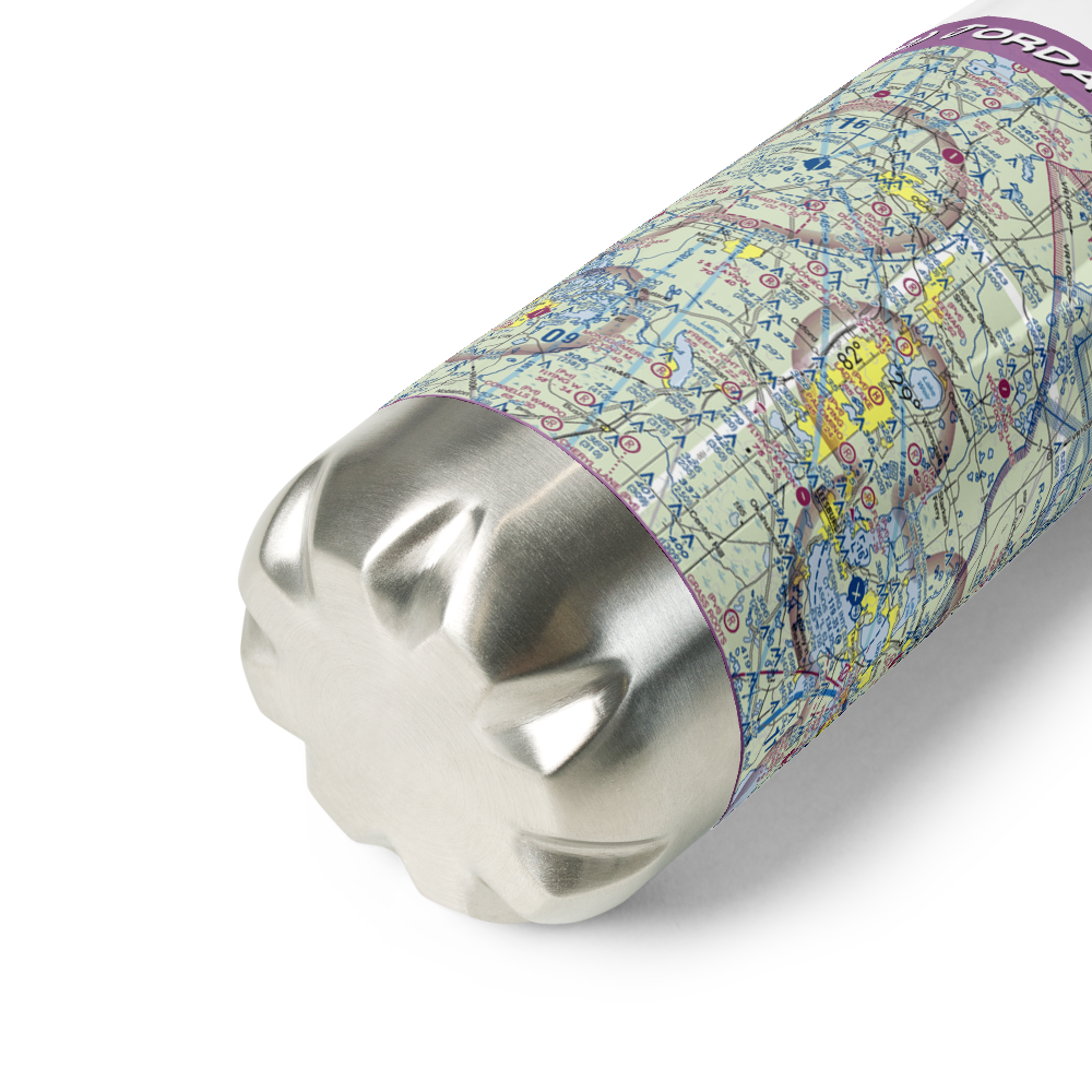 Jordan Seaplane Base (FD79) VFR Sectional Water Bottle 