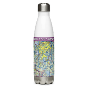 Stout Airport (FD83) VFR Sectional Water Bottle
