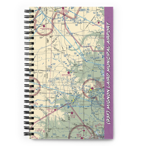 Mignon Laird Municipal Airport (93F) VFR Sectional Notebook
