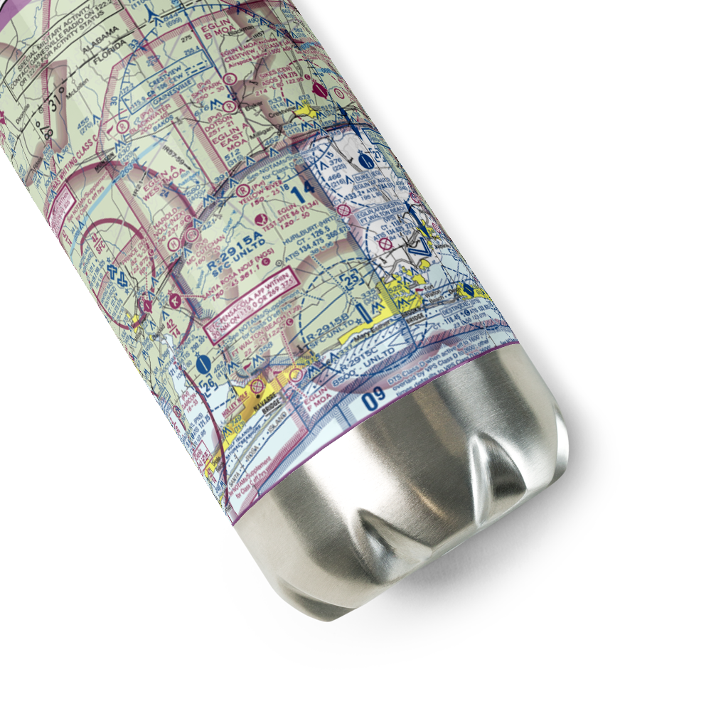 Yellow River Airstrip (FD93) VFR Sectional Water Bottle 
