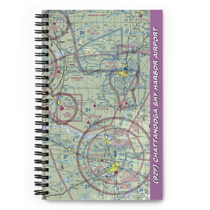 Chattanooga Sky Harbor Airport (92F) VFR Sectional Notebook