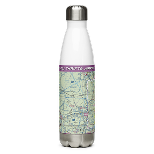 Thrifts Airport (FL11) VFR Sectional Water Bottle