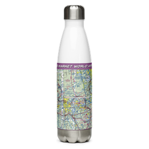 Market World Airport (FL16) VFR Sectional Water Bottle
