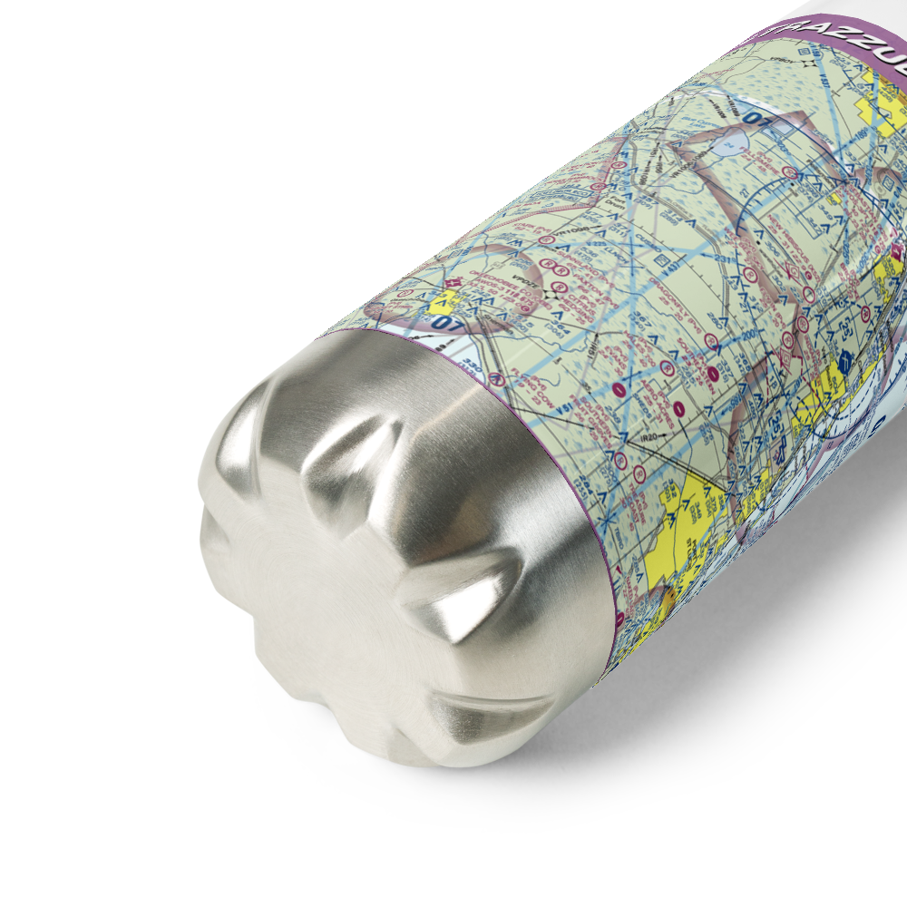 Strazzulla Groves Airport (FL23) VFR Sectional Water Bottle 