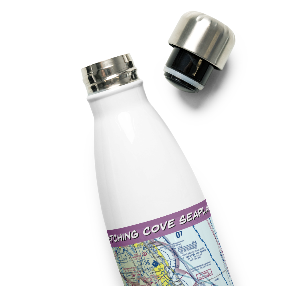 Kitching Cove Seaplane Base (FL26) VFR Sectional Water Bottle 