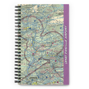 Danville Airport (8N8) VFR Sectional Notebook