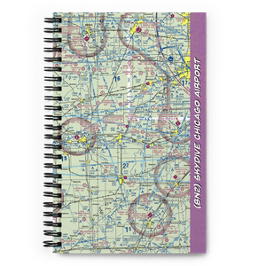 Skydive Chicago Airport (8N2) VFR Sectional Notebook