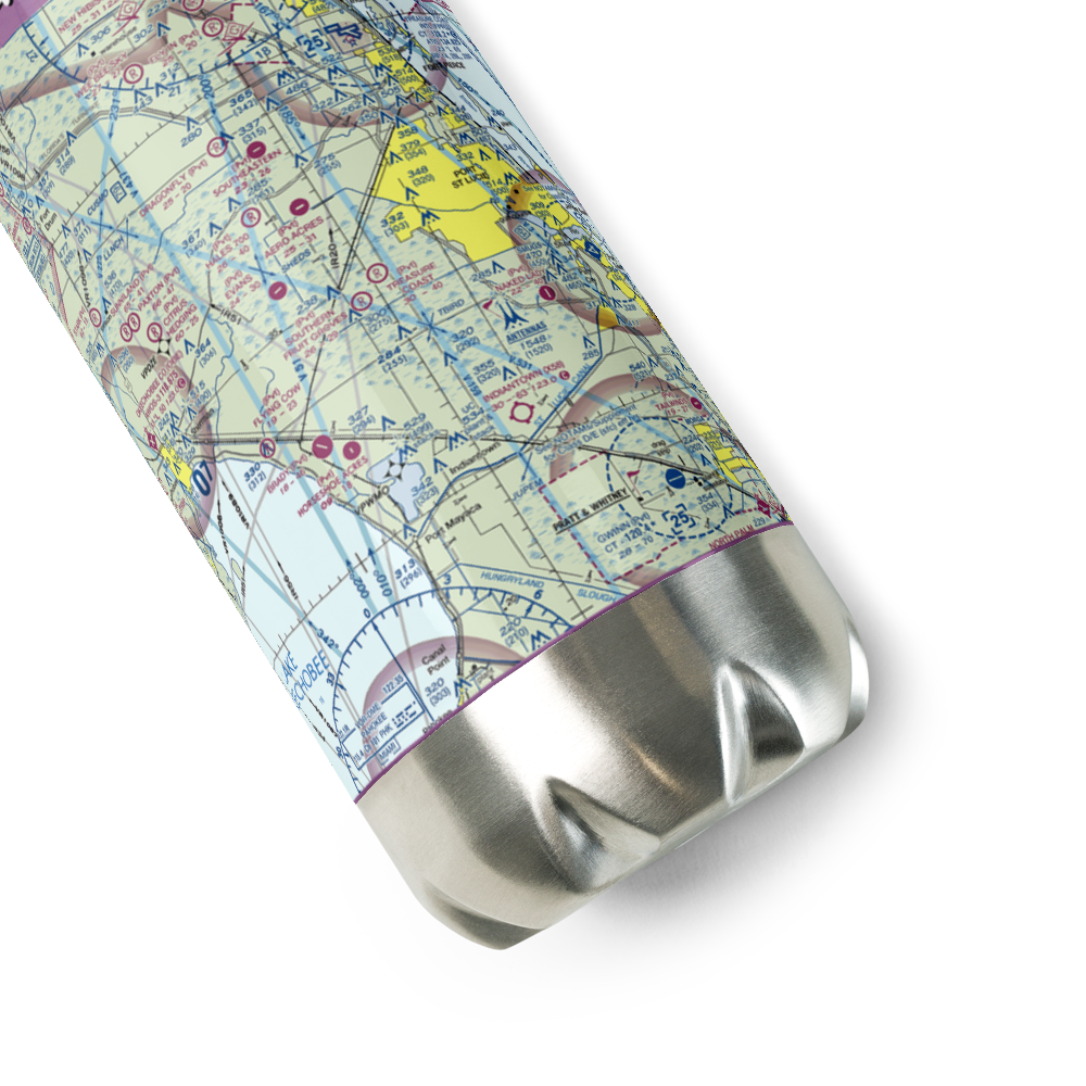 Treasure Coast Airpark (FL37) VFR Sectional Water Bottle 