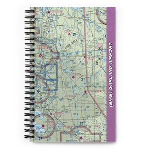 Garland Airport (8M8) VFR Sectional Notebook