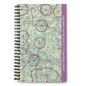 Booneville Baldwyn Airport (8M1) VFR Sectional Notebook