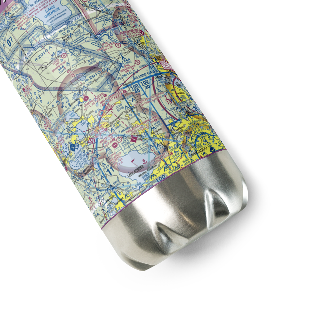 Ashley Field (FL47) VFR Sectional Water Bottle 