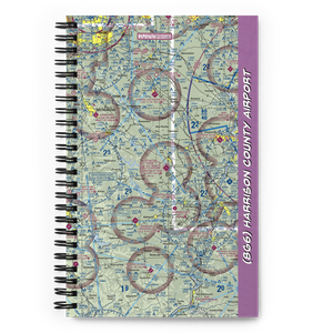 Harrison County Airport (8G6) VFR Sectional Notebook