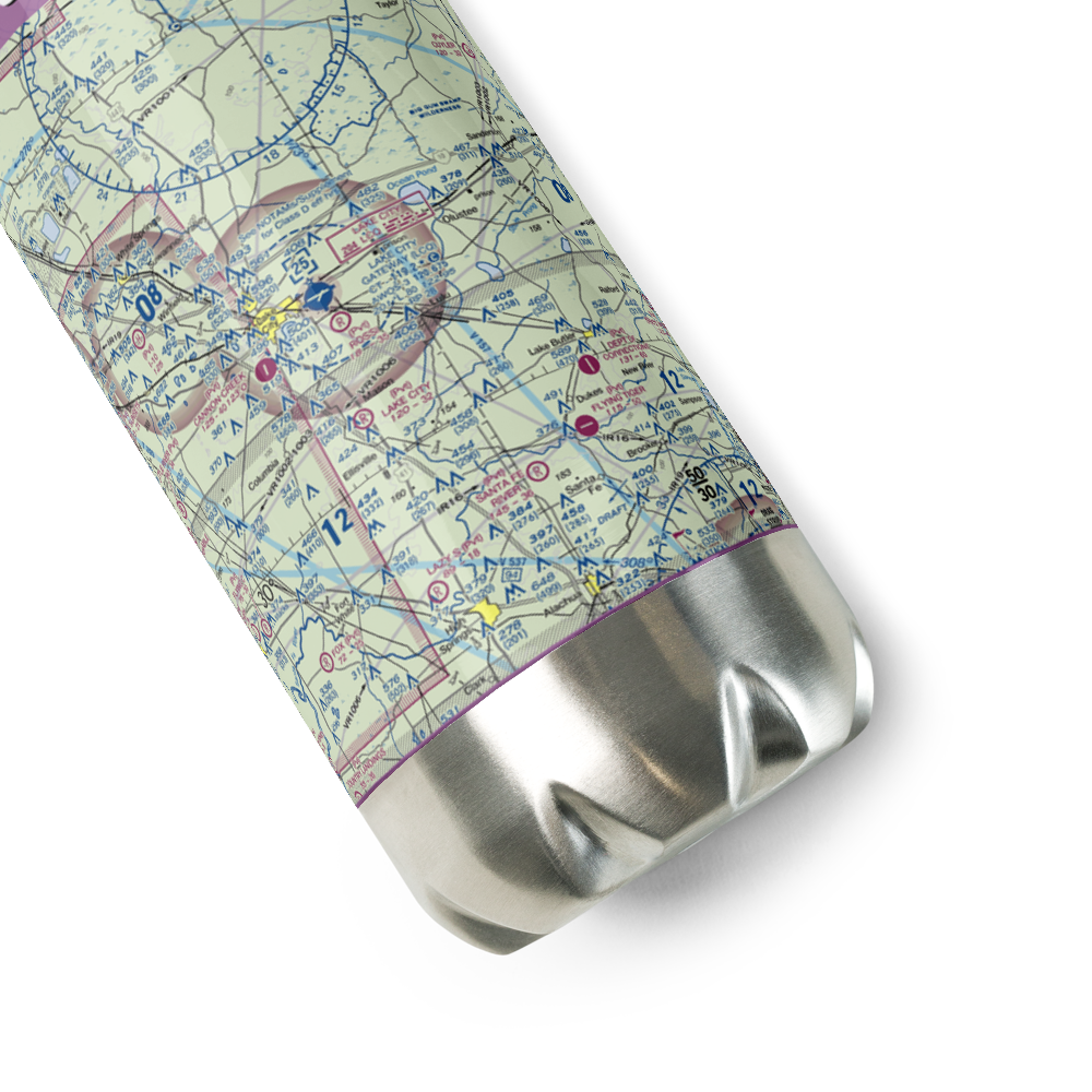 Rossi Field (FL50) VFR Sectional Water Bottle 