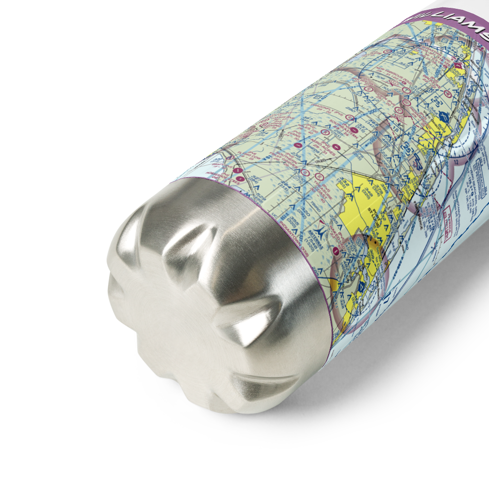 Williams Hawgwild Airport (FL56) VFR Sectional Water Bottle 